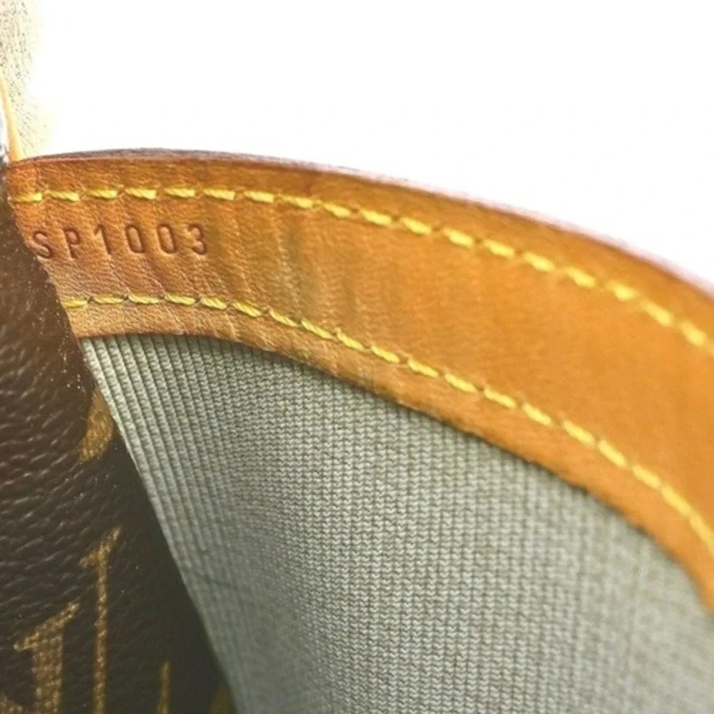 Louis Vuitton Reporter PM Monogram Shoulder Crossbody Messenger Bag Brown